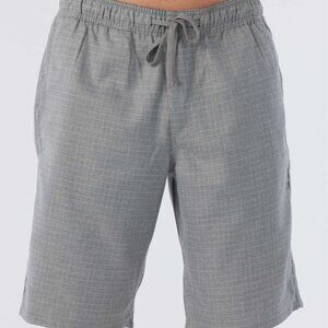 Hang Ten Men's Hybrid E-Waist Walk Actie shorts Grey, size XXL